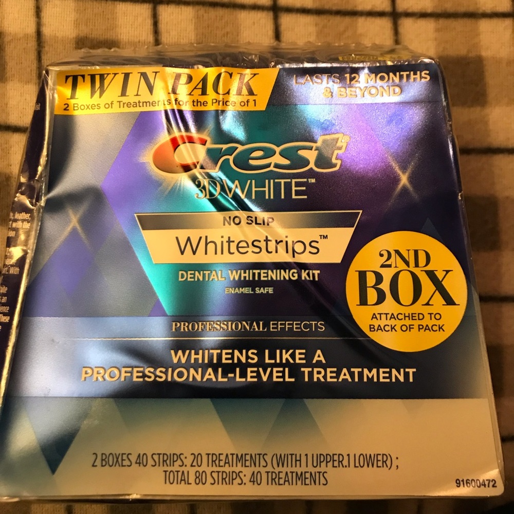 Crest 3D whitestrips